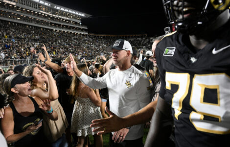 Keyone Jenkins throws TD pass in double OT and UCF knocks off No. 2 BYU 39-31